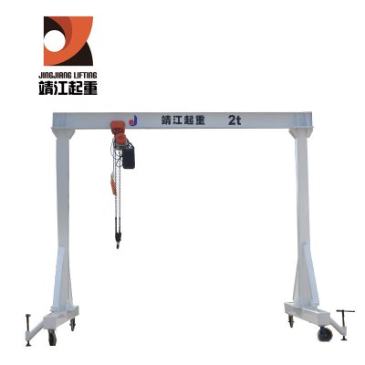 工業(yè)領(lǐng)域的必需品——簡易門式起重機(jī)