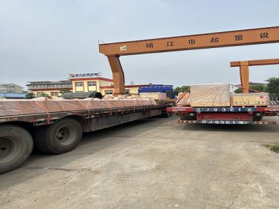 靖起起重機(jī)廠家制造的一批歐式行車發(fā)貨啦！